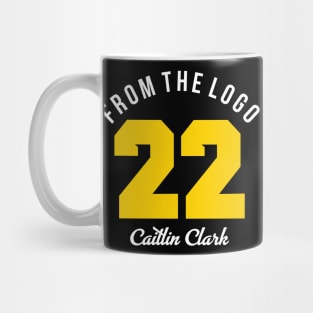 from the logo caitlin clark 22 Mug